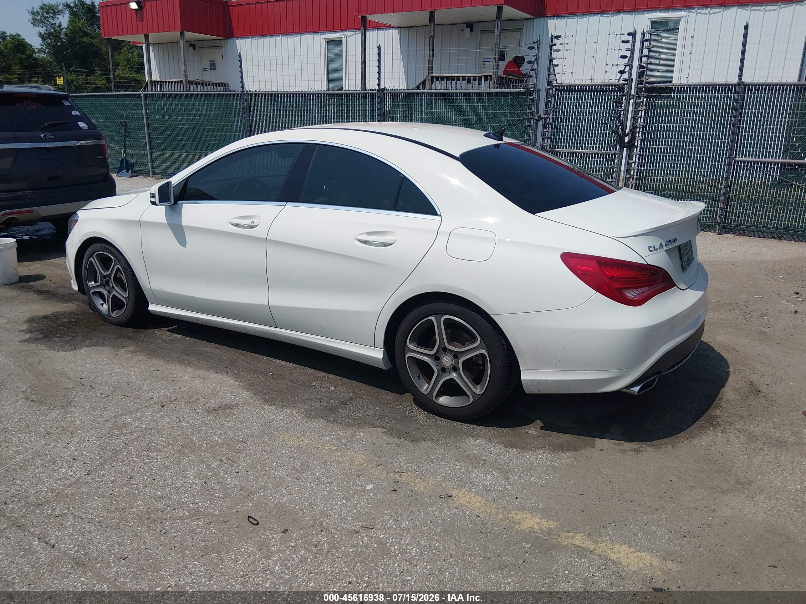 2014 MERCEDES-BENZ CLA 250 CLA250