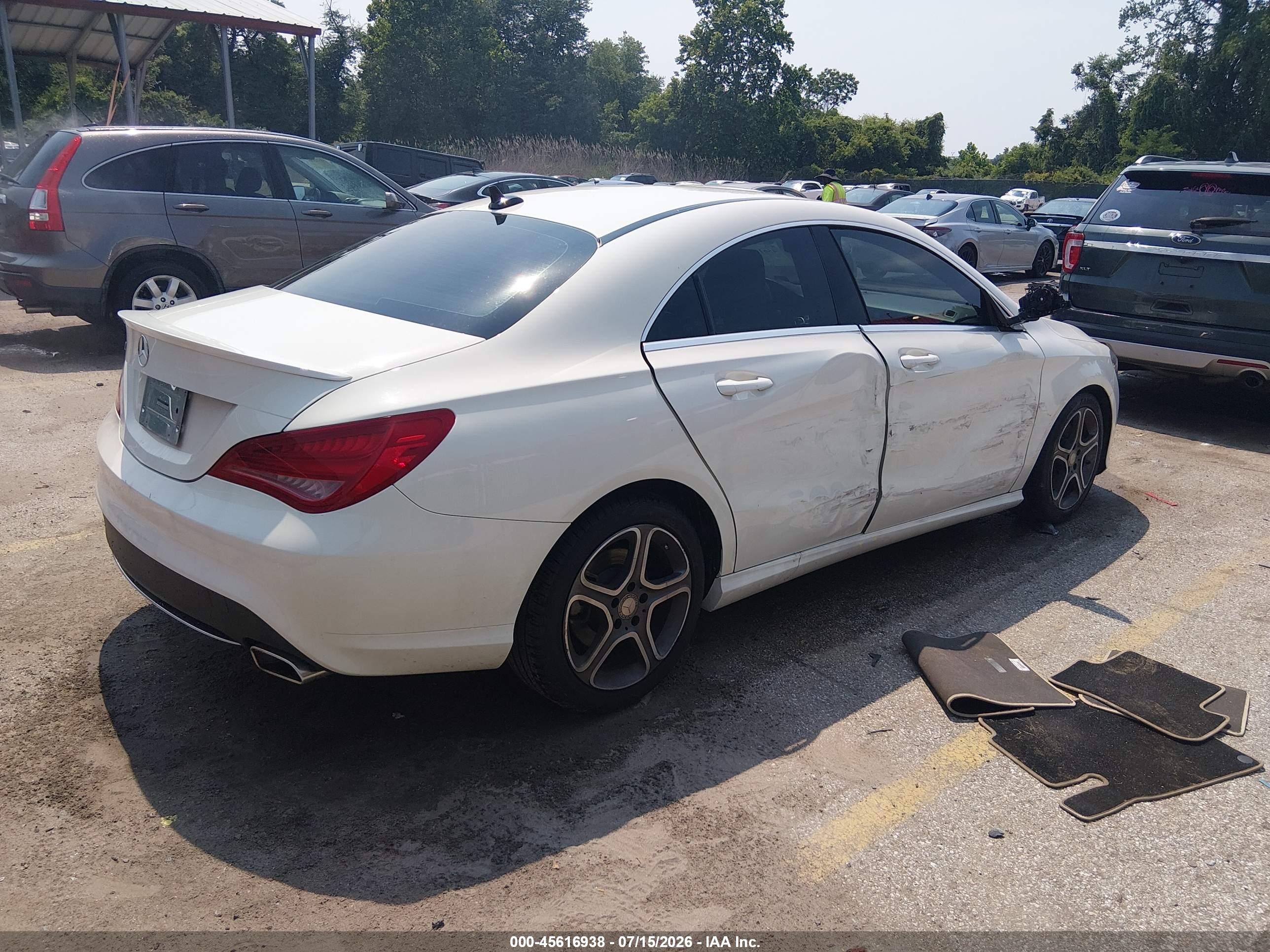 2014 MERCEDES-BENZ CLA 250 CLA250
