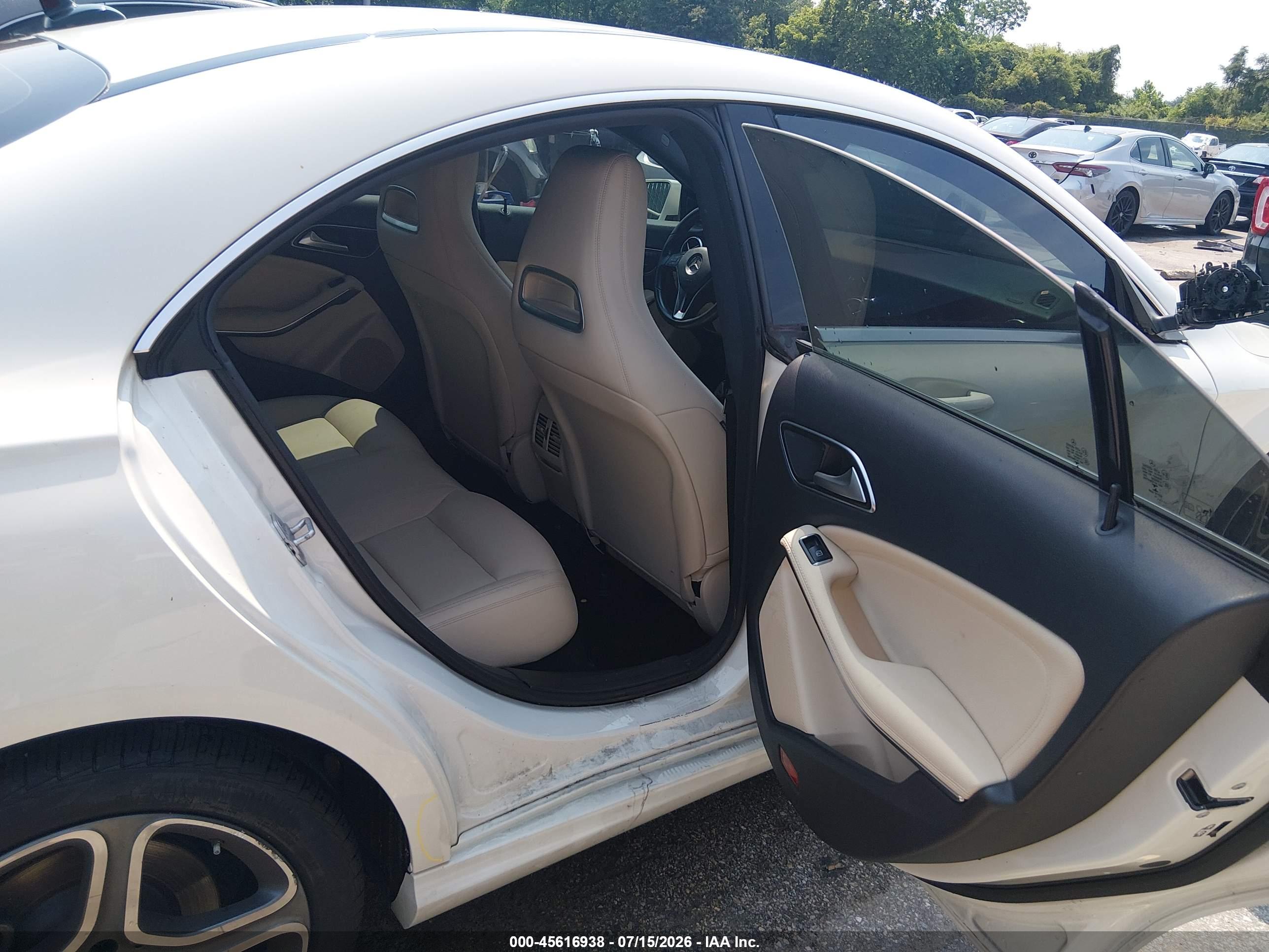2014 MERCEDES-BENZ CLA 250 CLA250