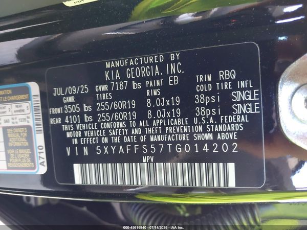 2026 KIA EV9 WIND