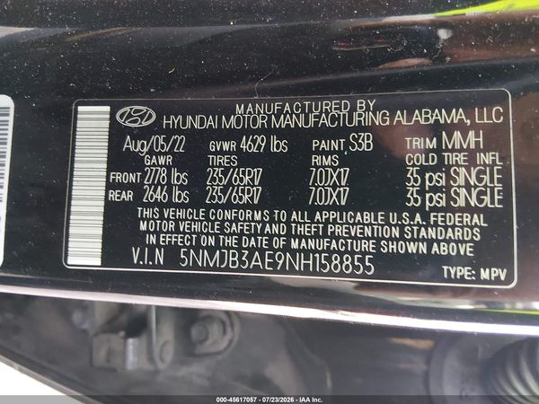 2022 HYUNDAI TUCSON SEL