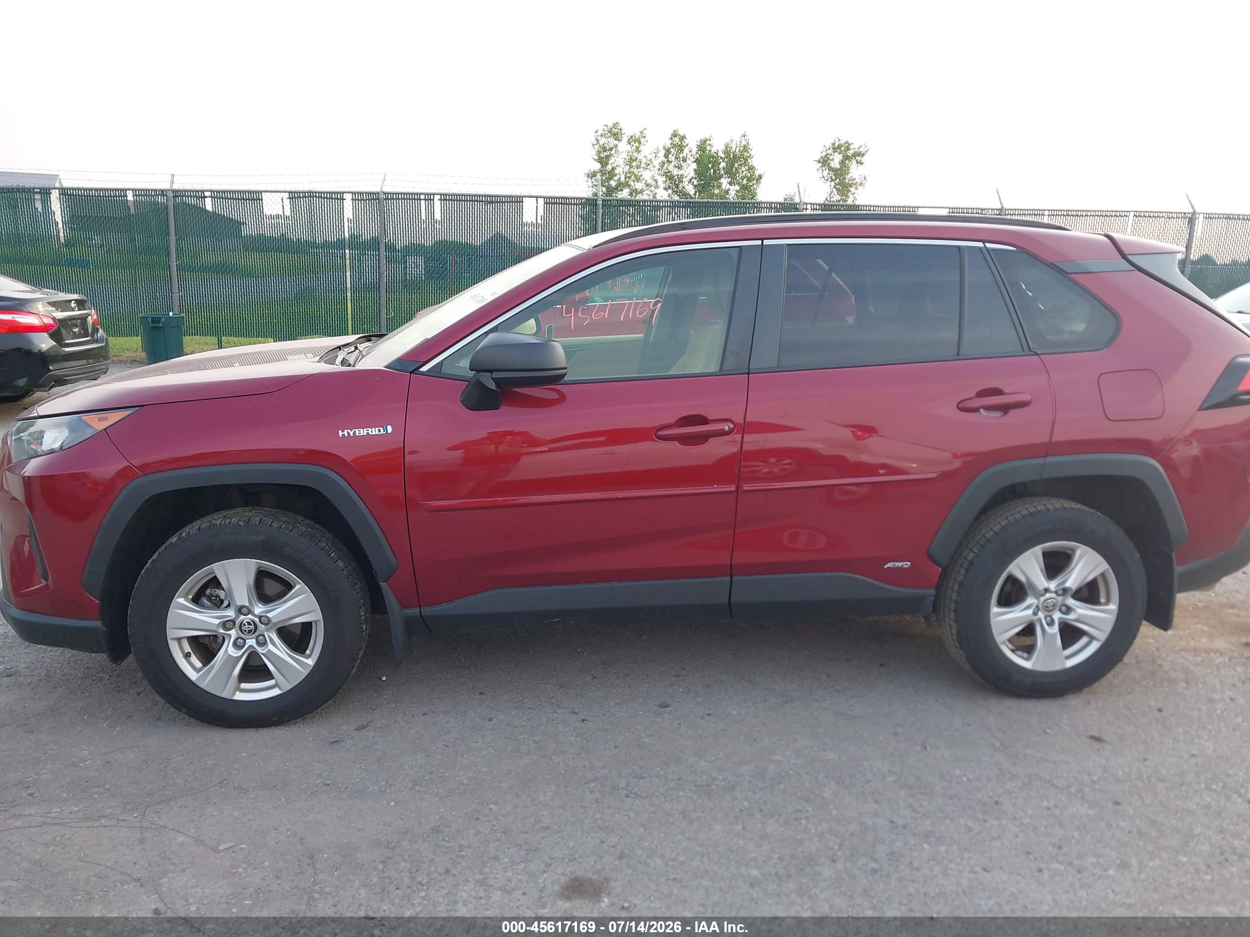 2021 TOYOTA RAV4 HYBRID LE