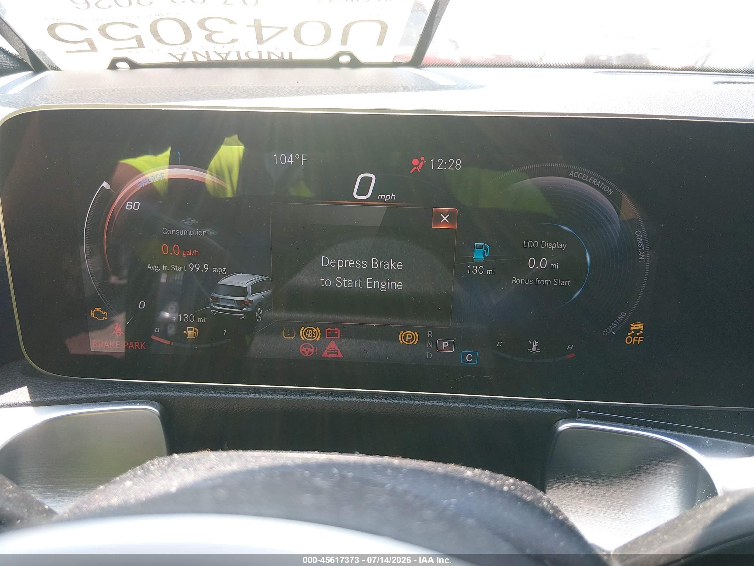 2020 MERCEDES-BENZ GLB 250 4MATIC