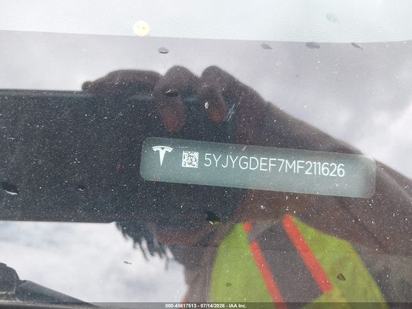 2021 TESLA MODEL Y