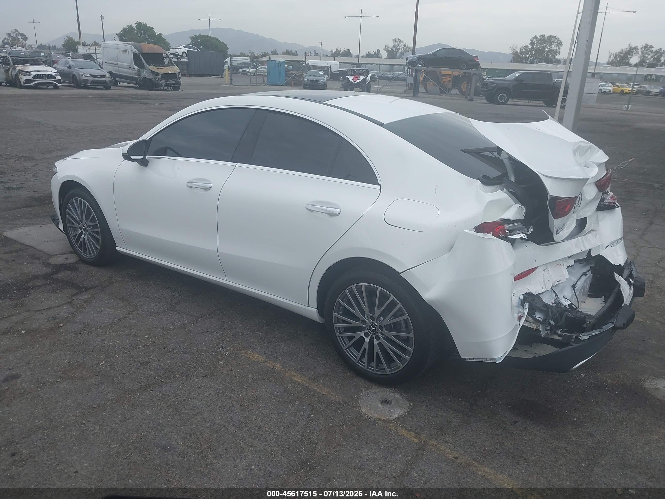 2023 MERCEDES-BENZ CLA 250 COUPE CLA250