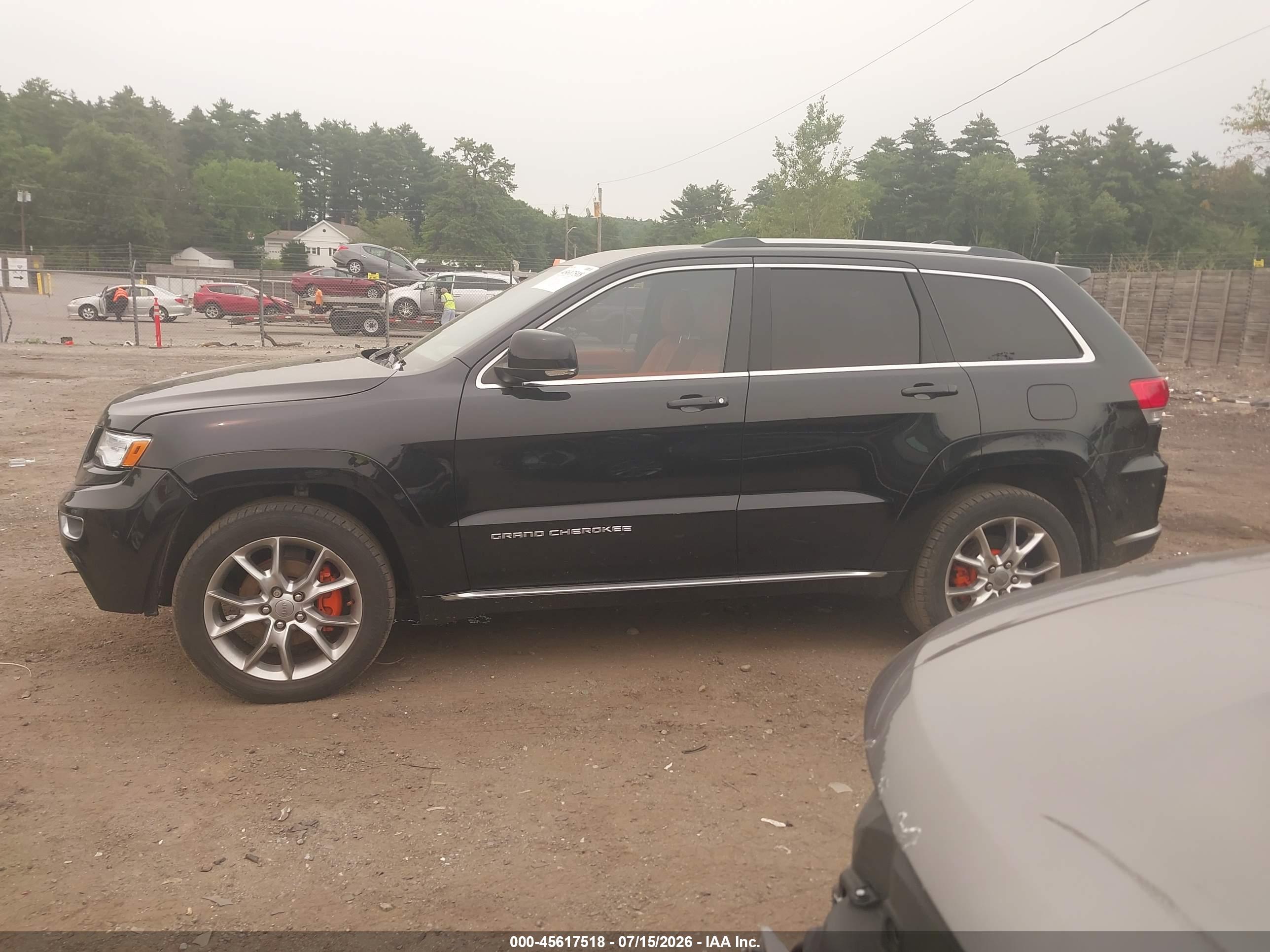 2016 JEEP GRAND CHEROKEE SUMMIT