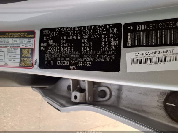 2018 KIA NIRO FE