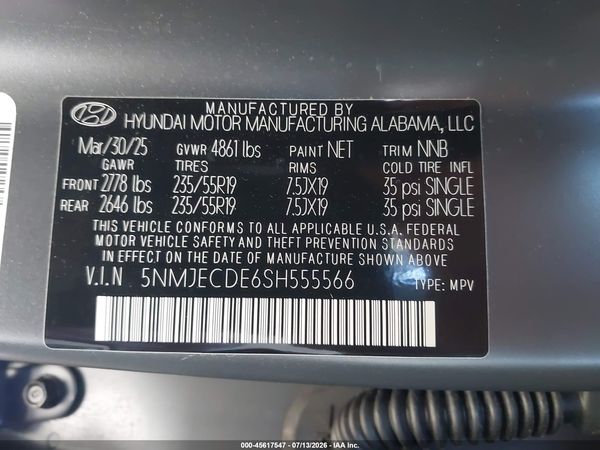 2025 HYUNDAI TUCSON LIMITED