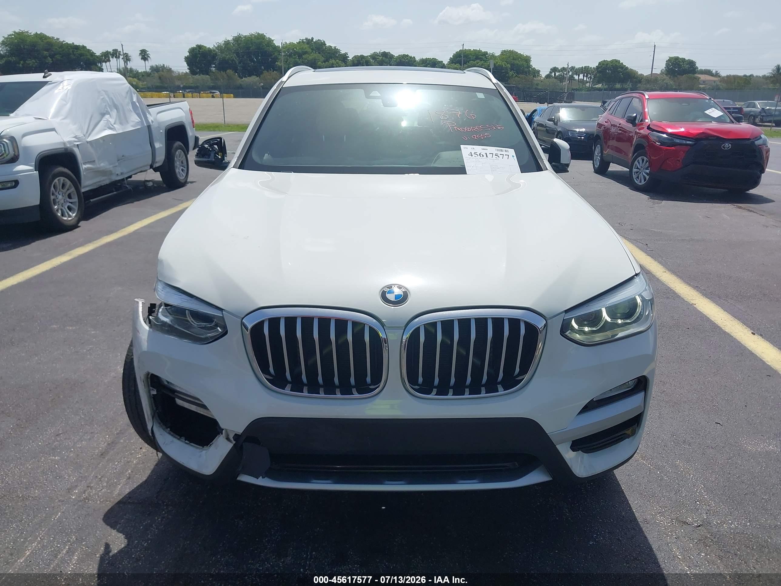 2019 BMW X3 SDRIVE30I