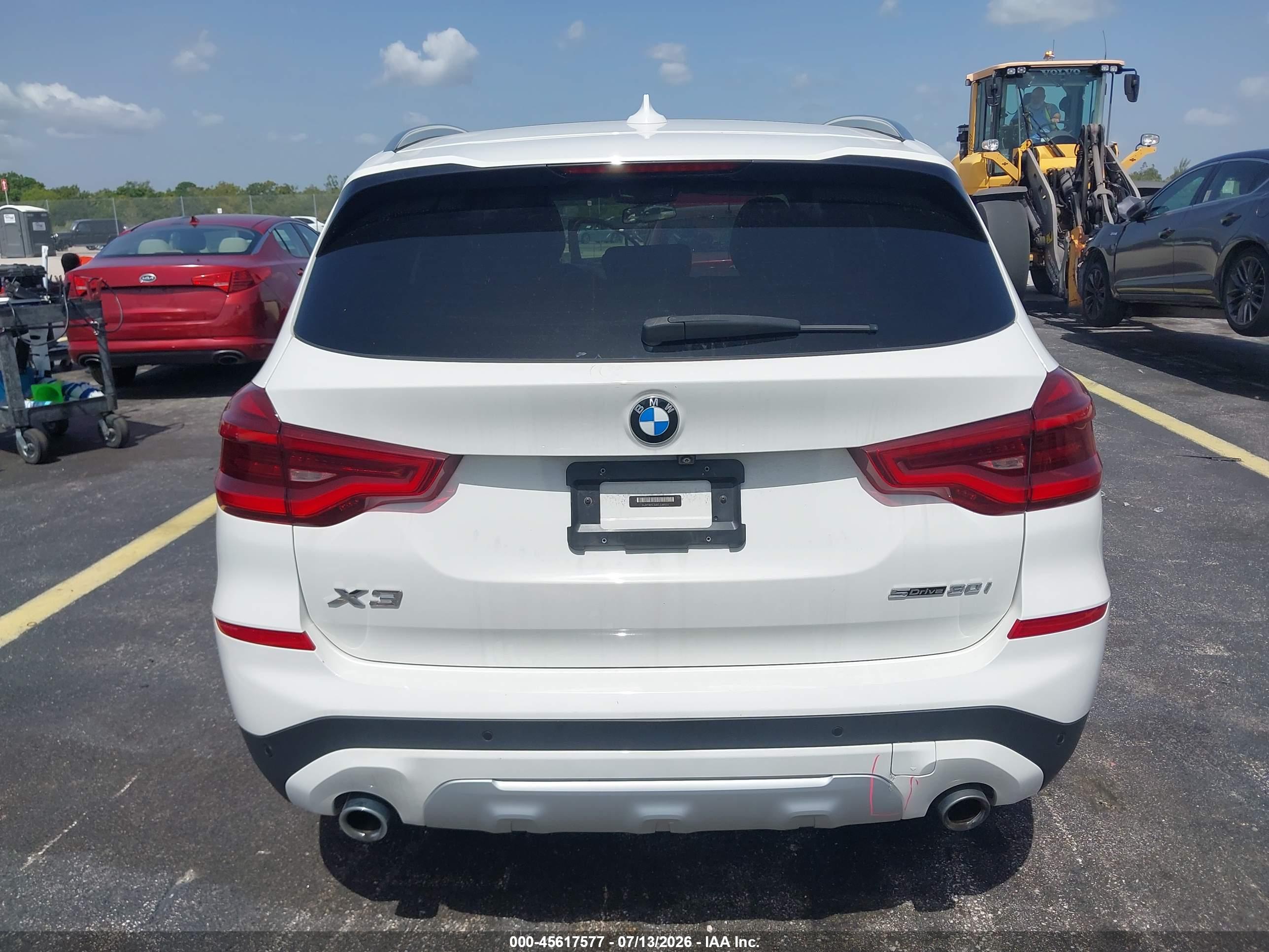 2019 BMW X3 SDRIVE30I
