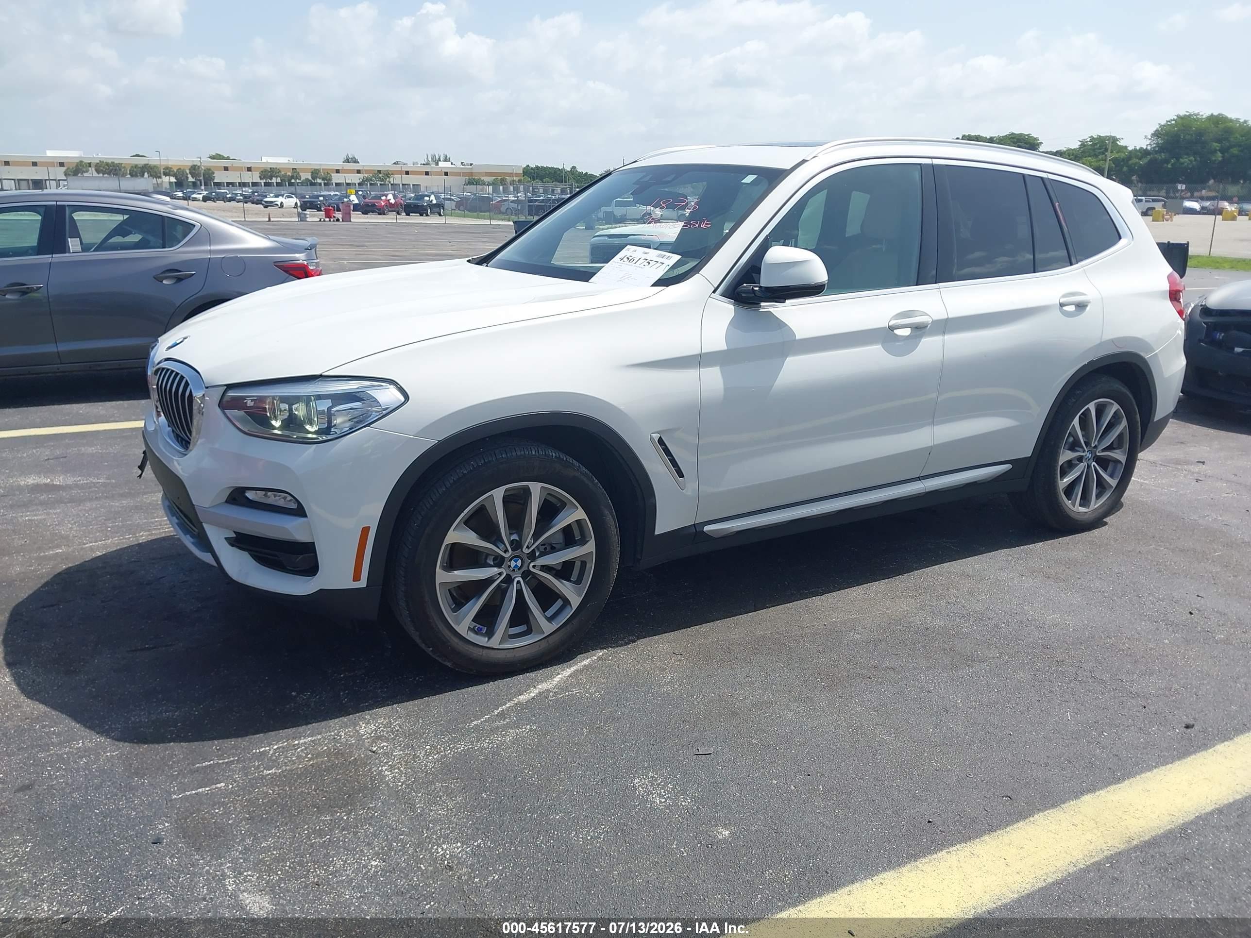 2019 BMW X3 SDRIVE30I