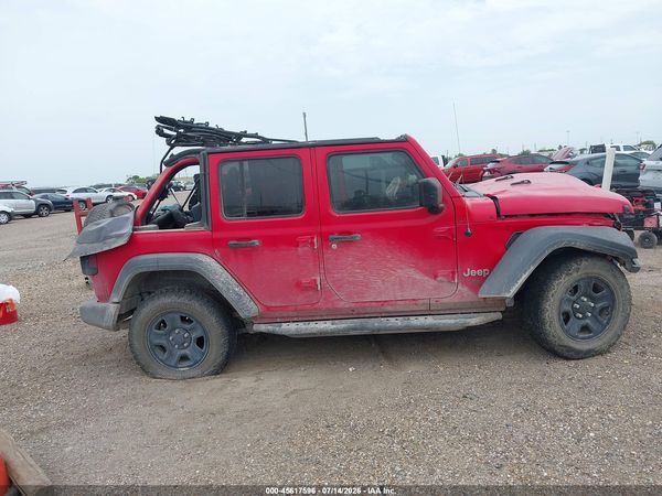 2018 JEEP WRANGLER UNLIMITED SPORT 4X4