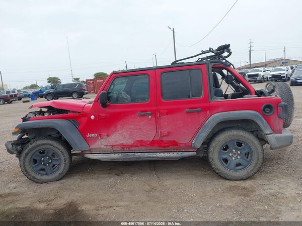 2018 JEEP WRANGLER UNLIMITED SPORT 4X4