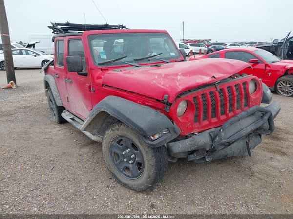 2018 JEEP WRANGLER UNLIMITED SPORT 4X4