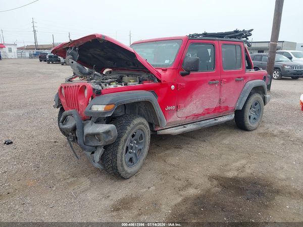 2018 JEEP WRANGLER UNLIMITED SPORT 4X4