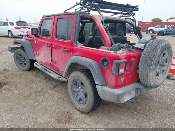 2018 JEEP WRANGLER UNLIMITED SPORT 4X4