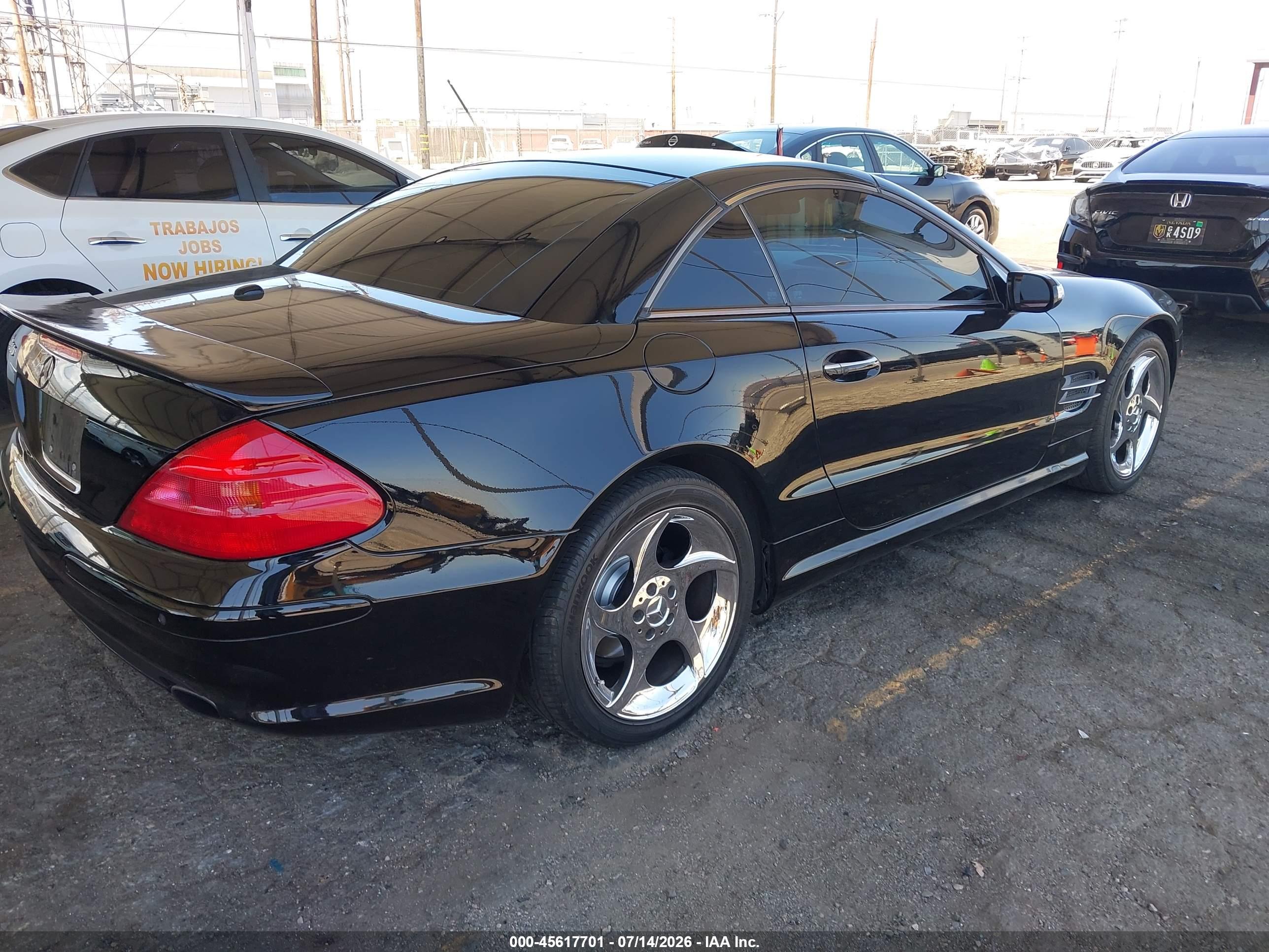 2006 MERCEDES-BENZ SL 500 SL500