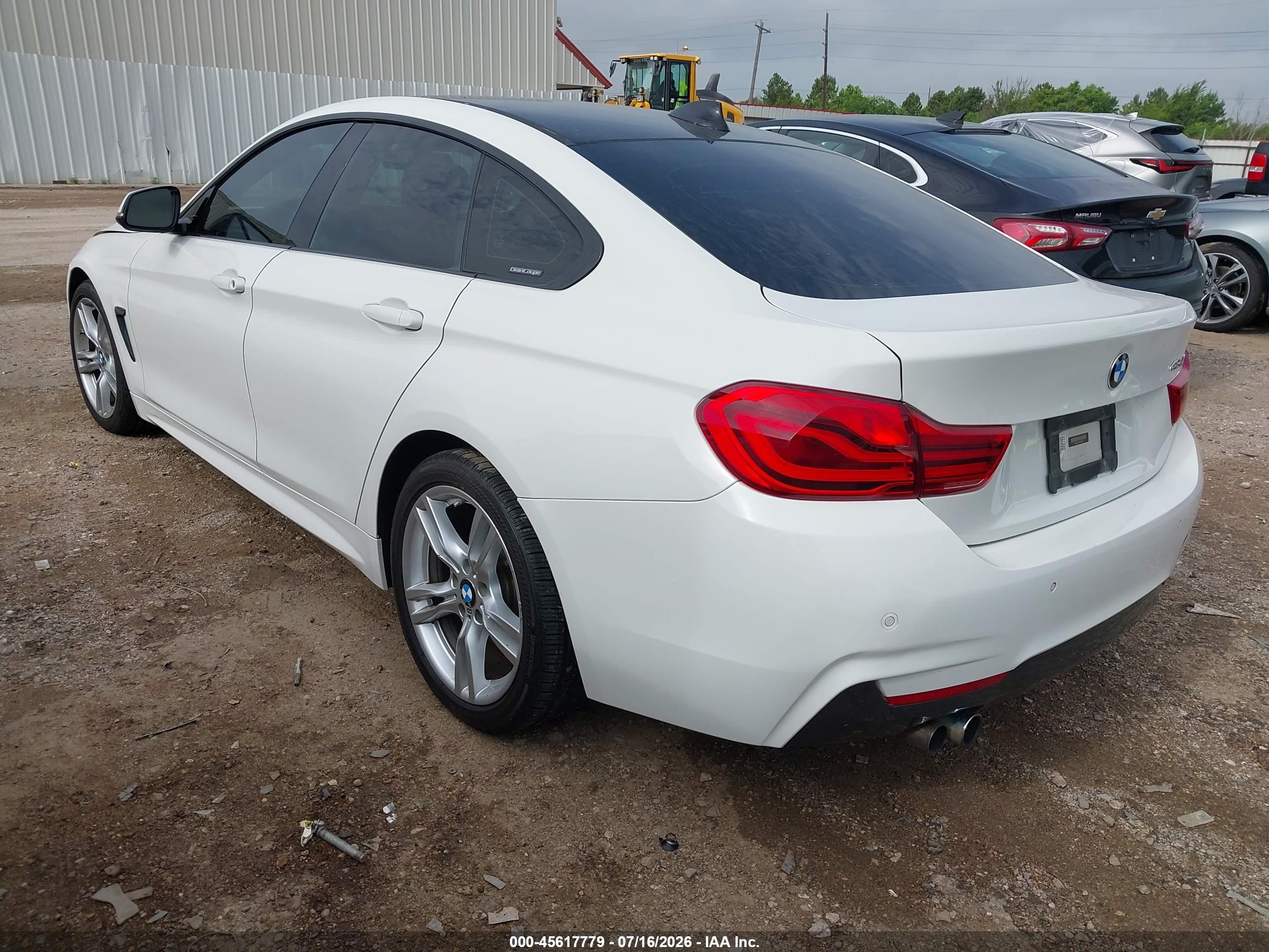 2018 BMW 430I GRAN COUPE