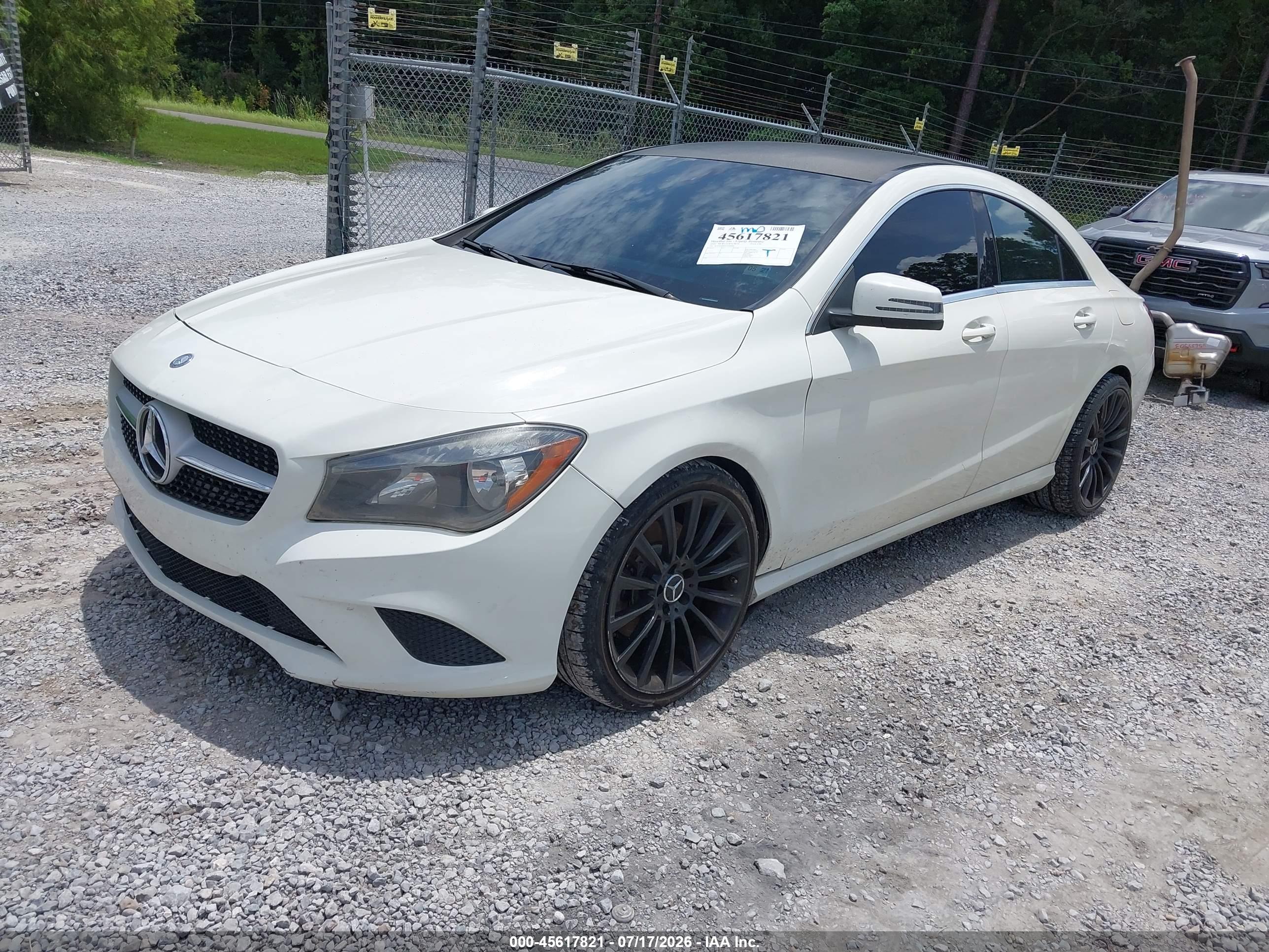 2014 MERCEDES-BENZ CLA 250 CLA250