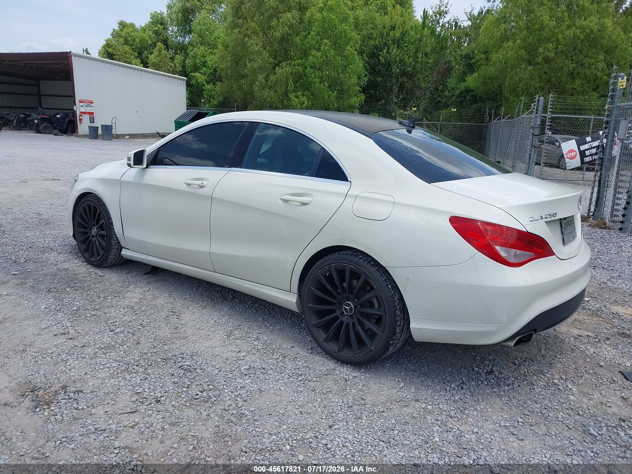 2014 MERCEDES-BENZ CLA 250 CLA250