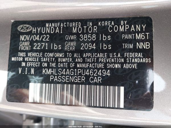 2023 HYUNDAI ELANTRA SEL