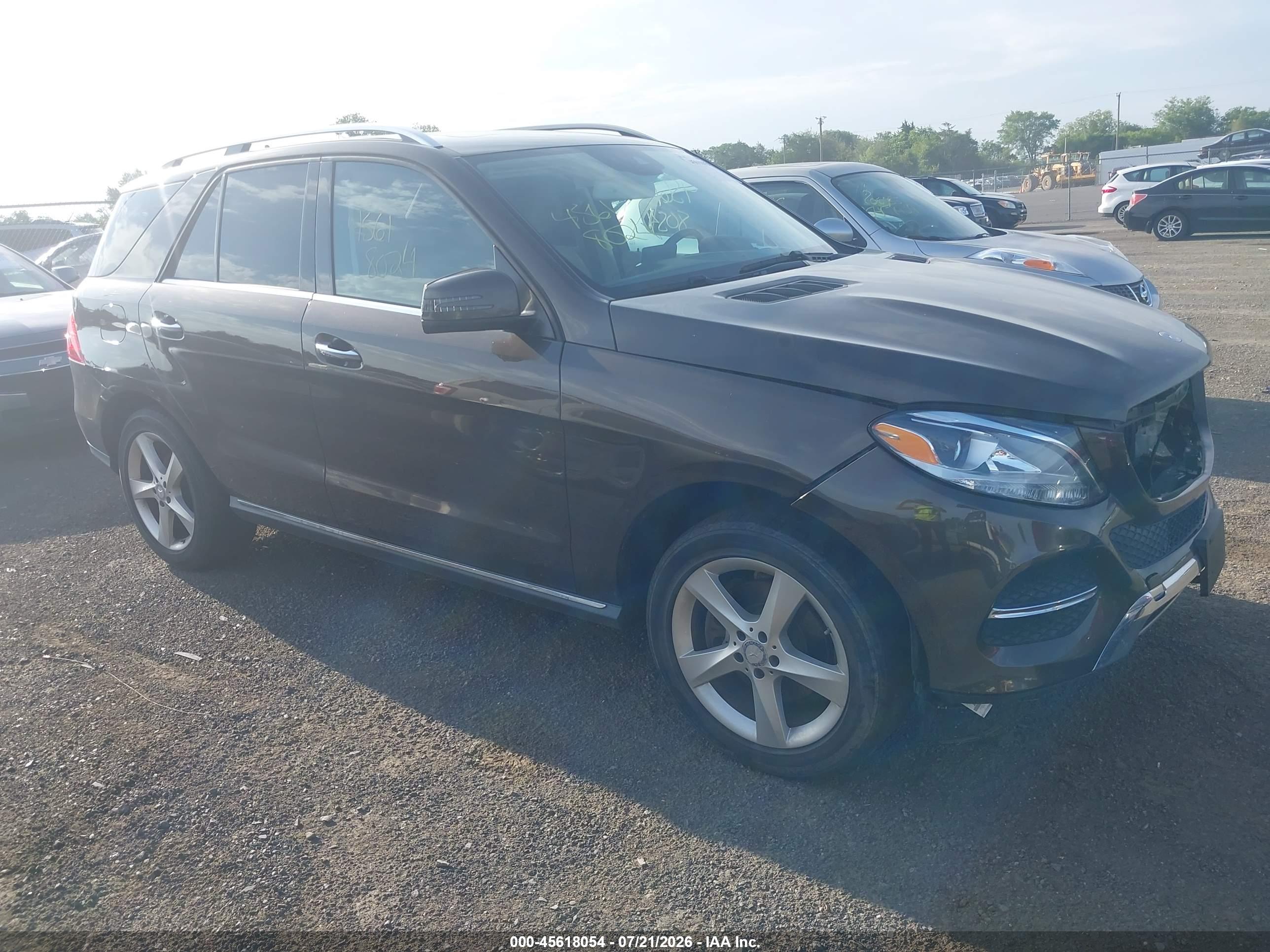 2016 MERCEDES-BENZ GLE 350 4MATIC