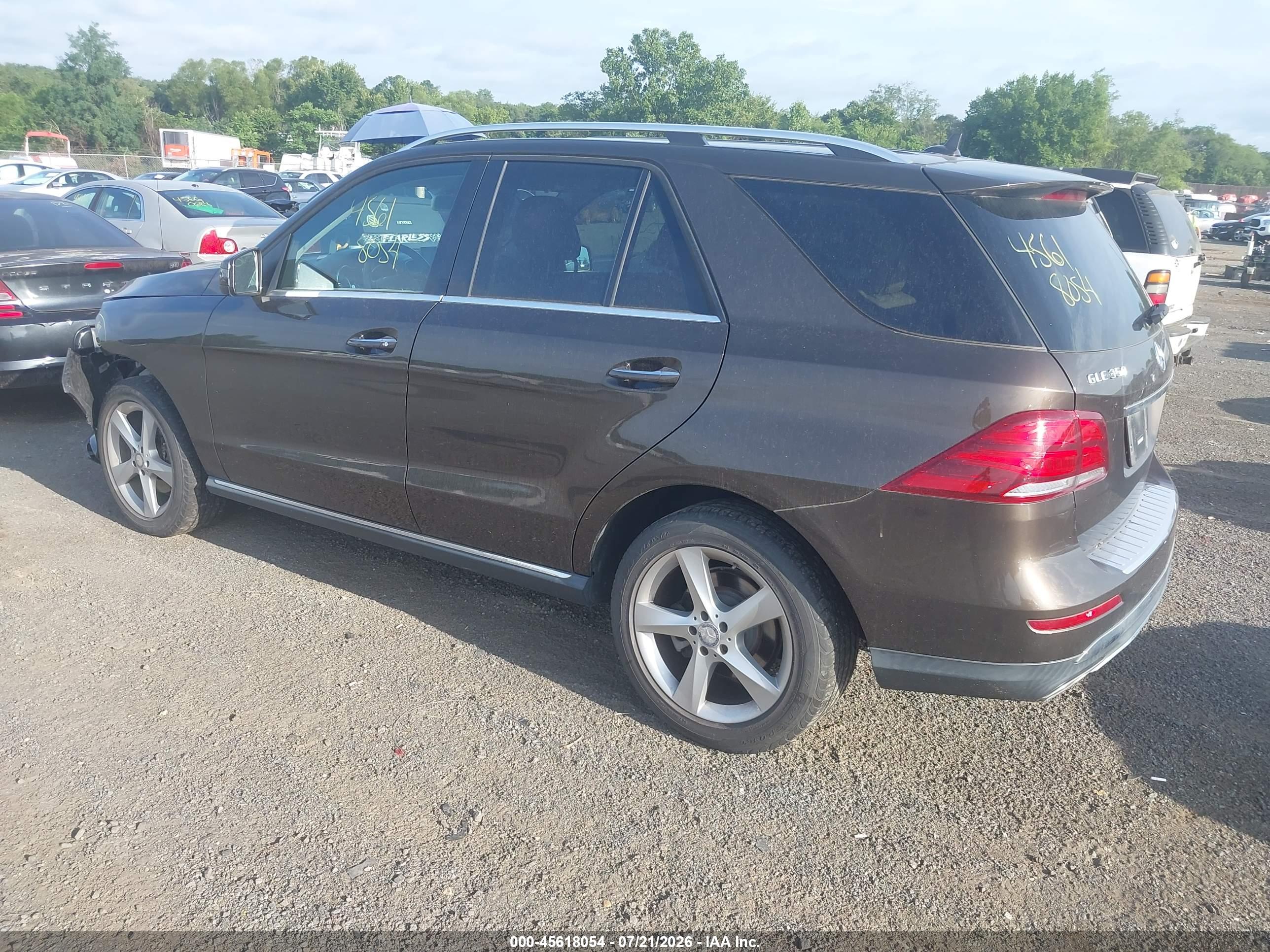 2016 MERCEDES-BENZ GLE 350 4MATIC