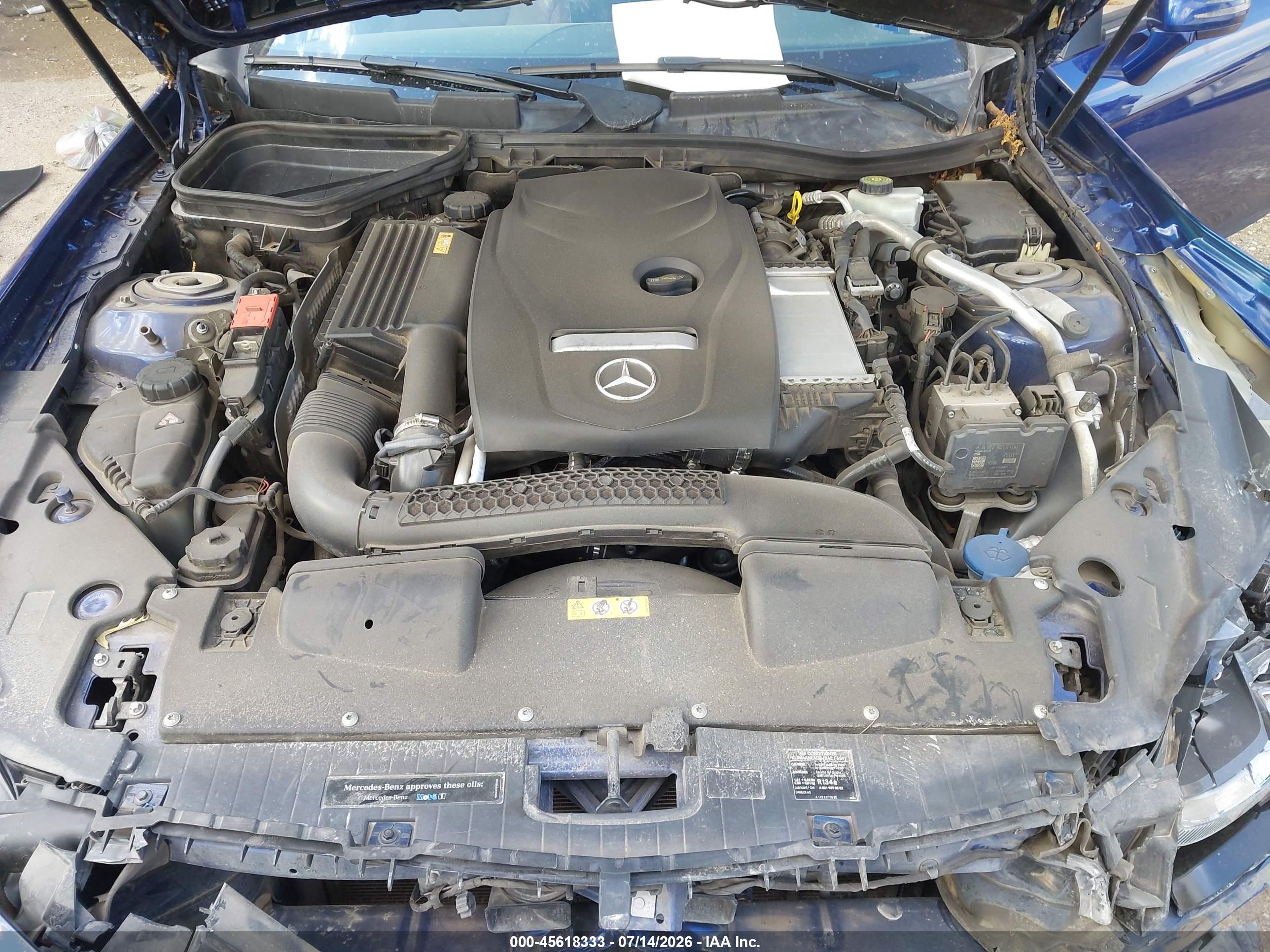 2017 MERCEDES-BENZ SLC 300 SLC300
