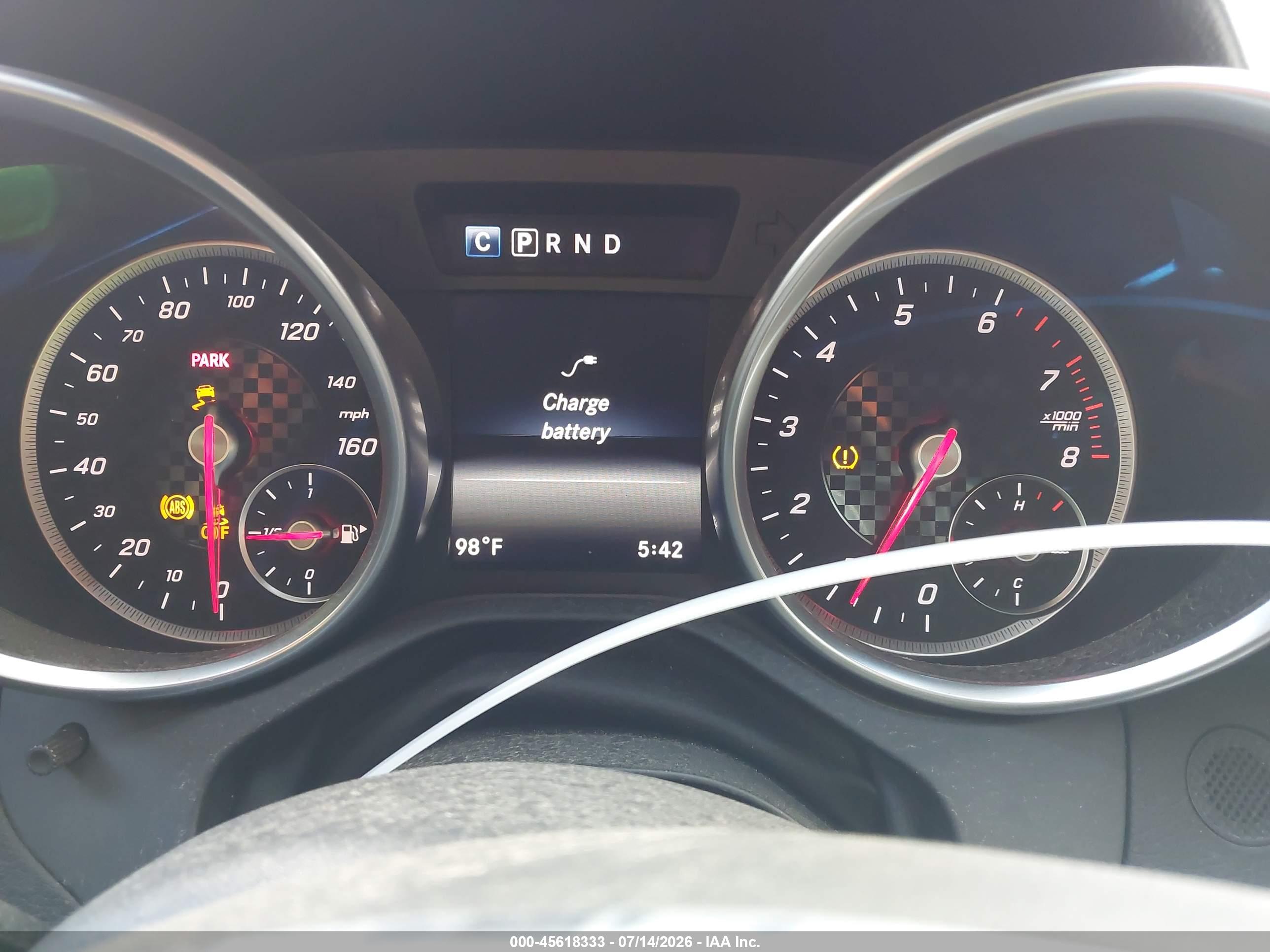 2017 MERCEDES-BENZ SLC 300 SLC300