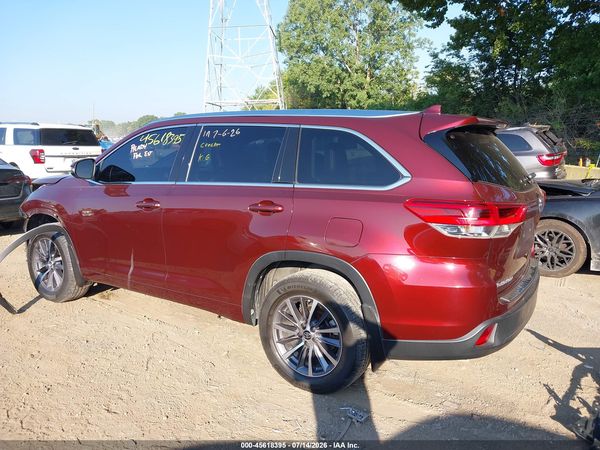 2017 TOYOTA HIGHLANDER XLE