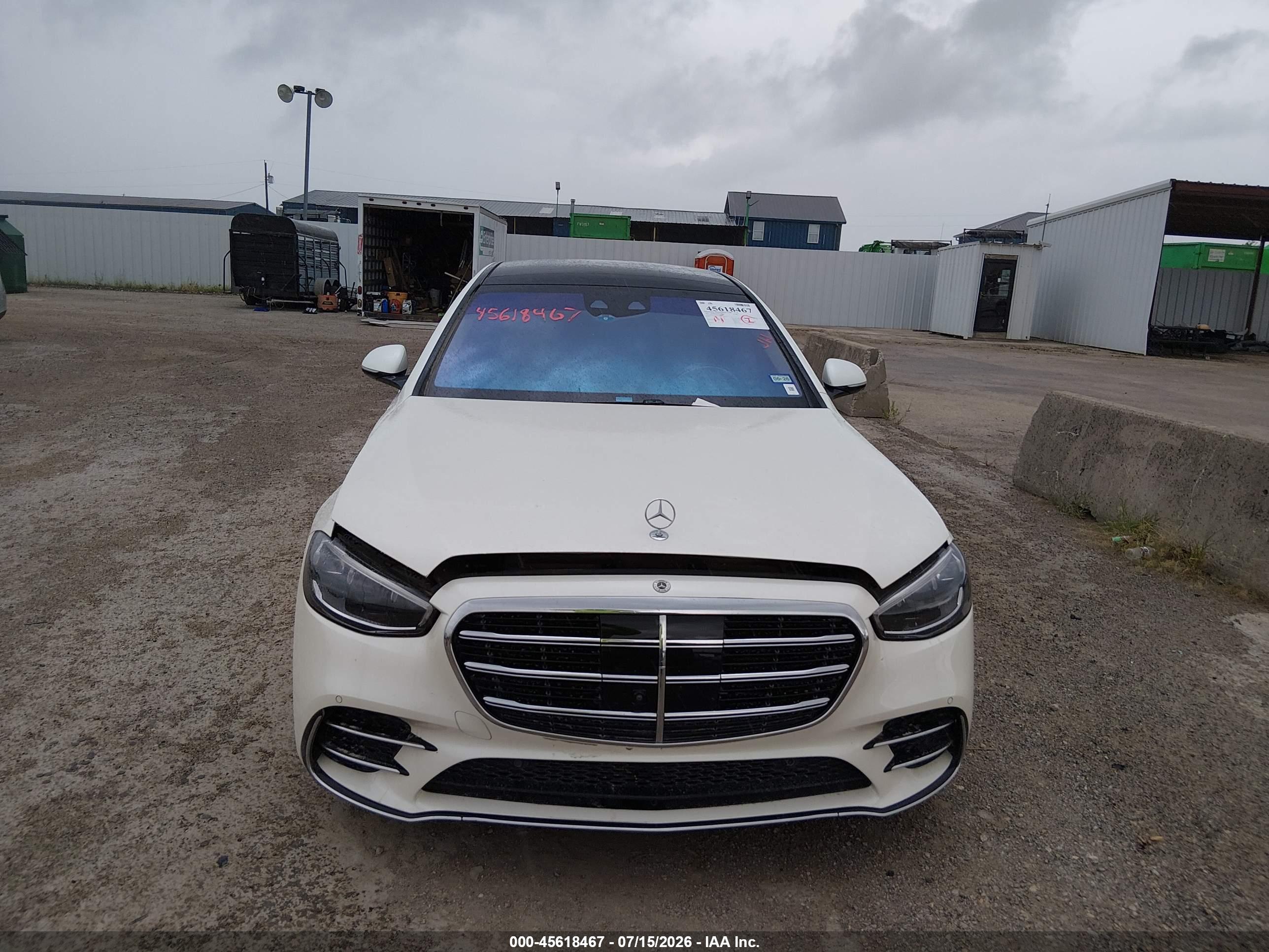 2022 MERCEDES-BENZ S 580 4MATIC