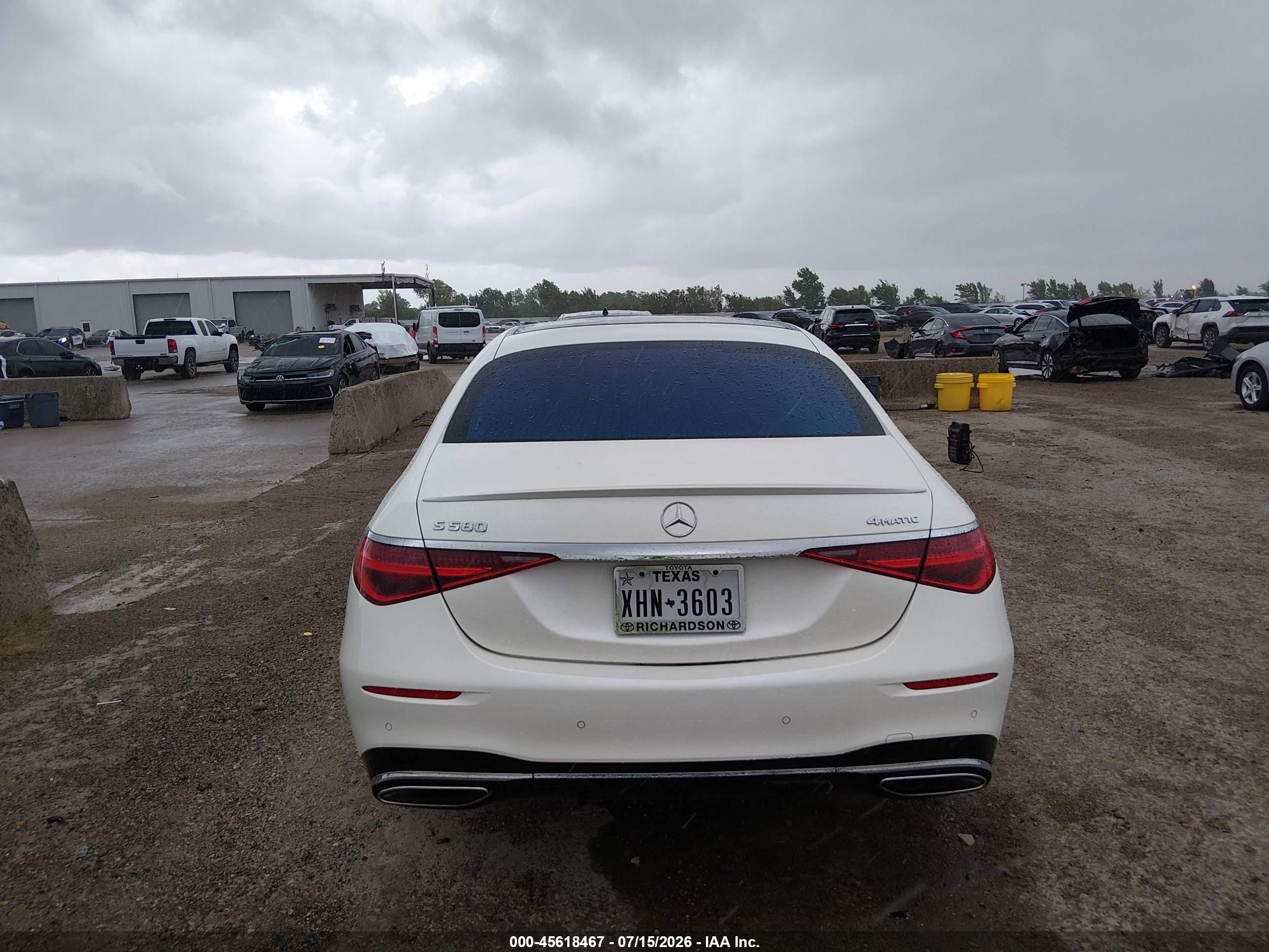 2022 MERCEDES-BENZ S 580 4MATIC