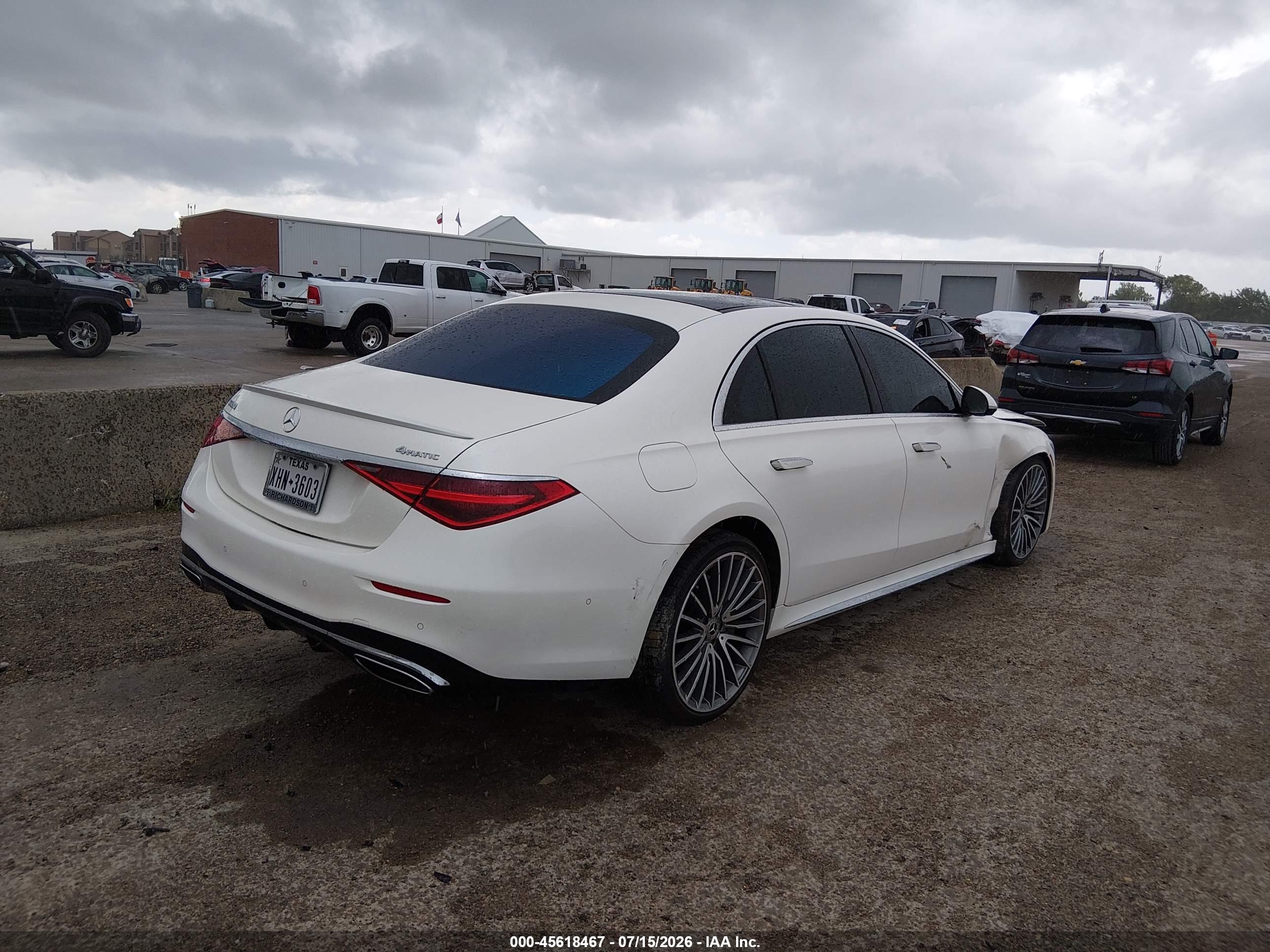 2022 MERCEDES-BENZ S 580 4MATIC