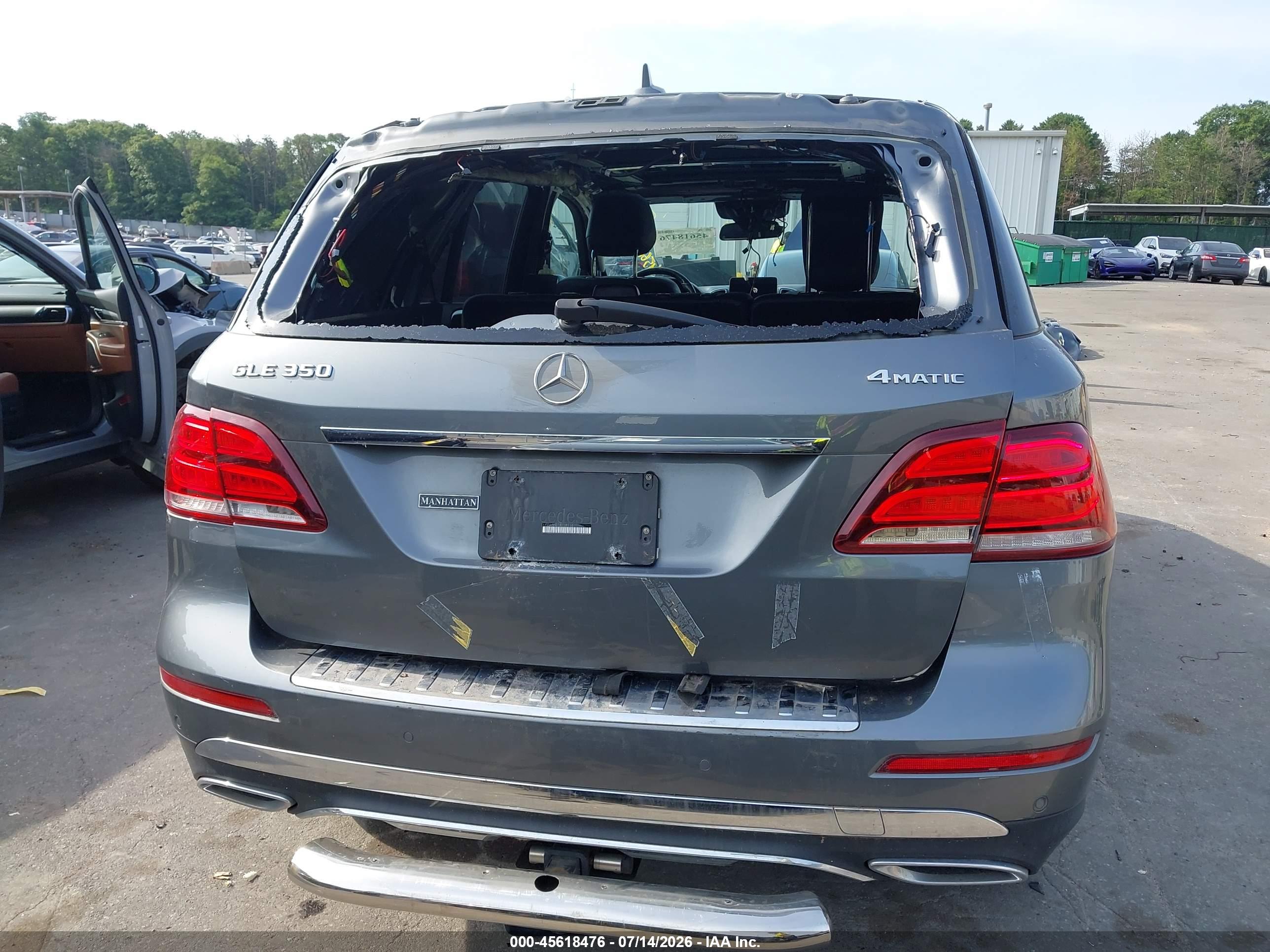 2018 MERCEDES-BENZ GLE 350 4MATIC