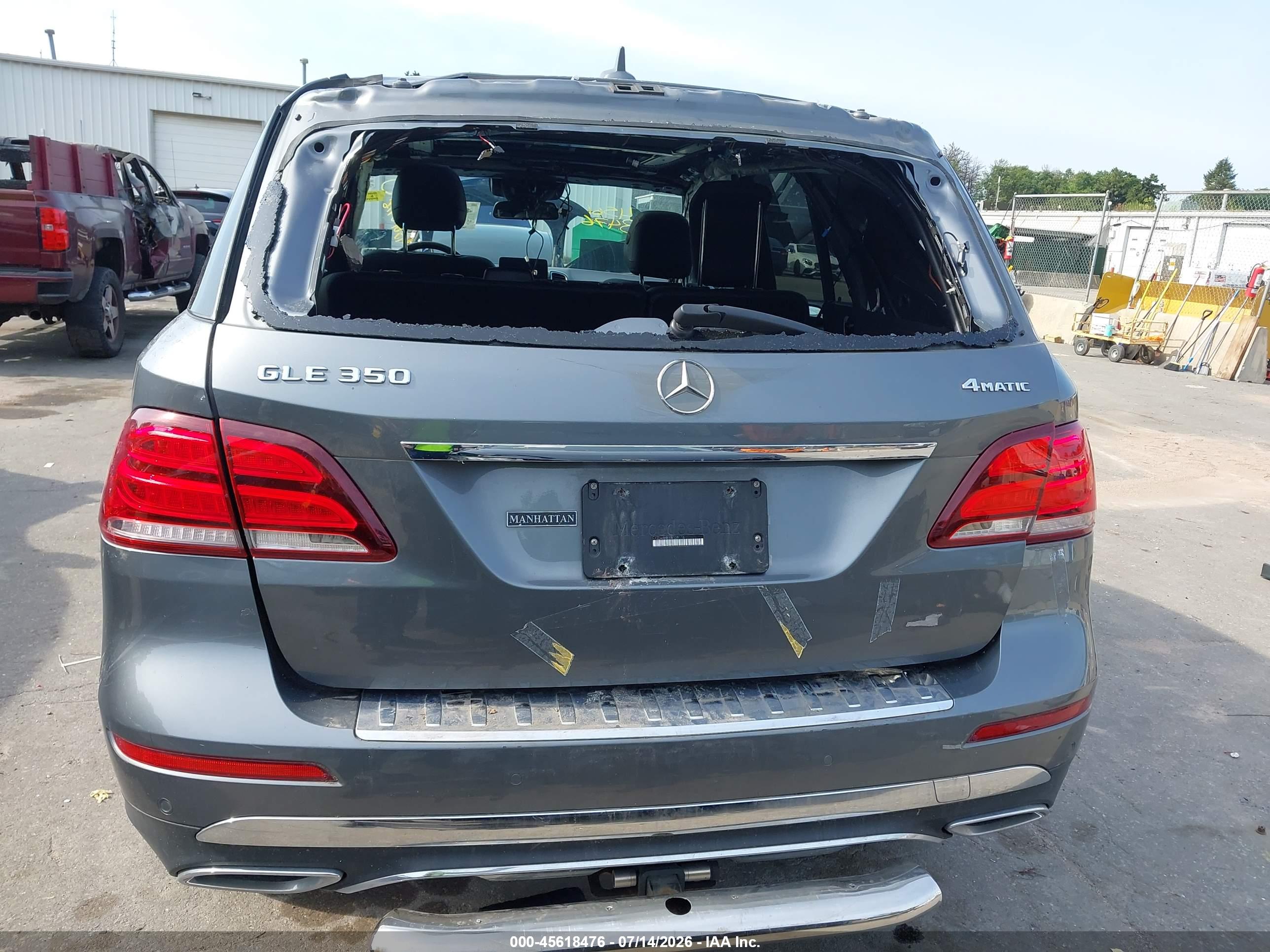2018 MERCEDES-BENZ GLE 350 4MATIC