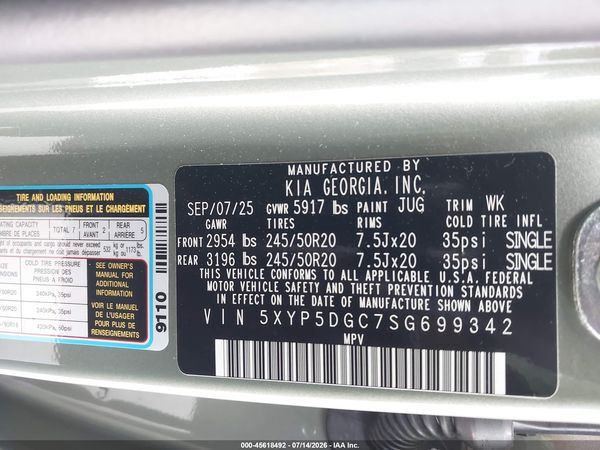 2025 KIA TELLURIDE SX X-LINE