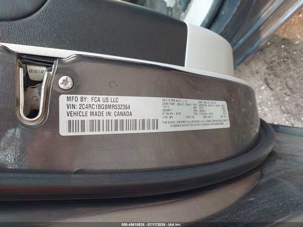 2021 CHRYSLER PACIFICA TOURING L