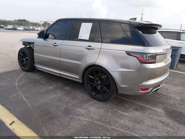 2019 LAND ROVER RANGE ROVER SPORT SVR