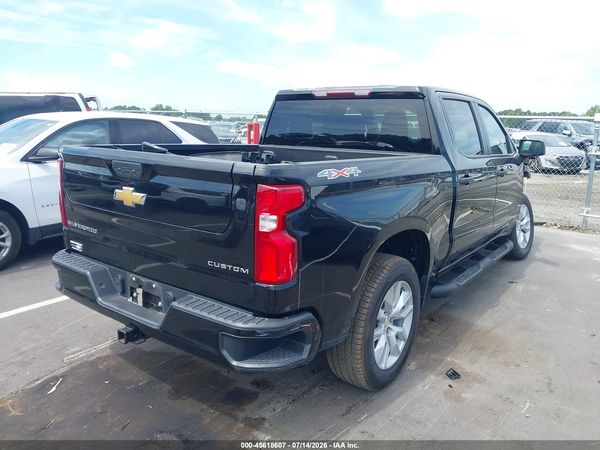 2021 CHEVROLET SILVERADO 1500 4WD  SHORT BED CUSTOM — I4