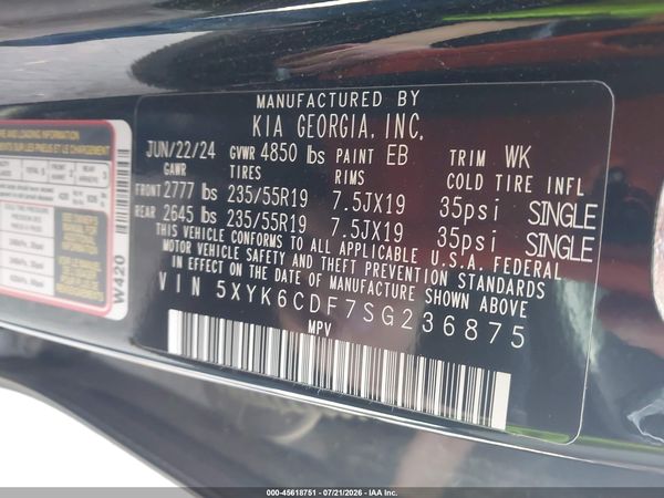 2025 KIA SPORTAGE X-LINE