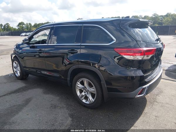 2019 TOYOTA HIGHLANDER LIMITED