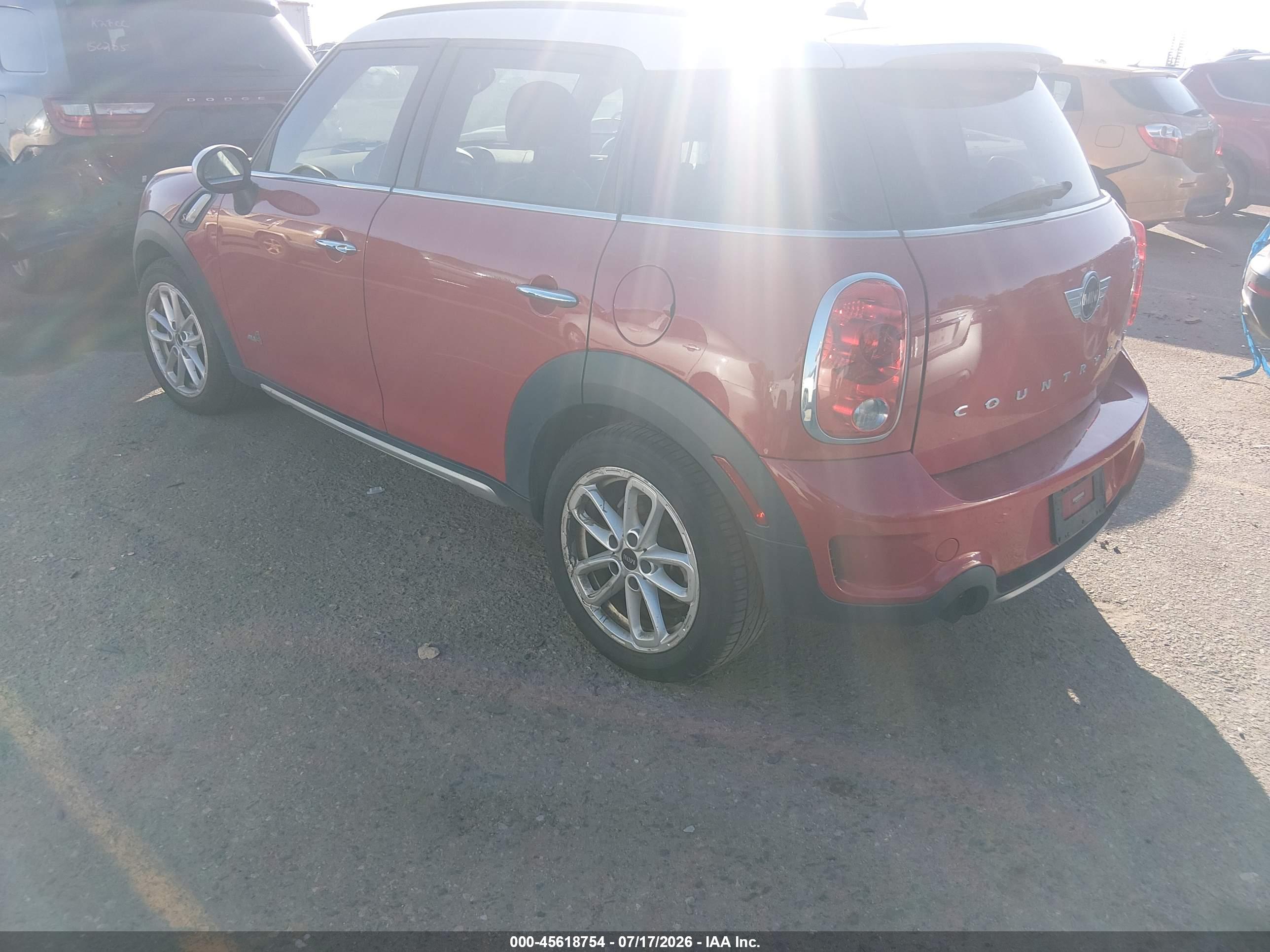2015 MINI COUNTRYMAN COOPER S
