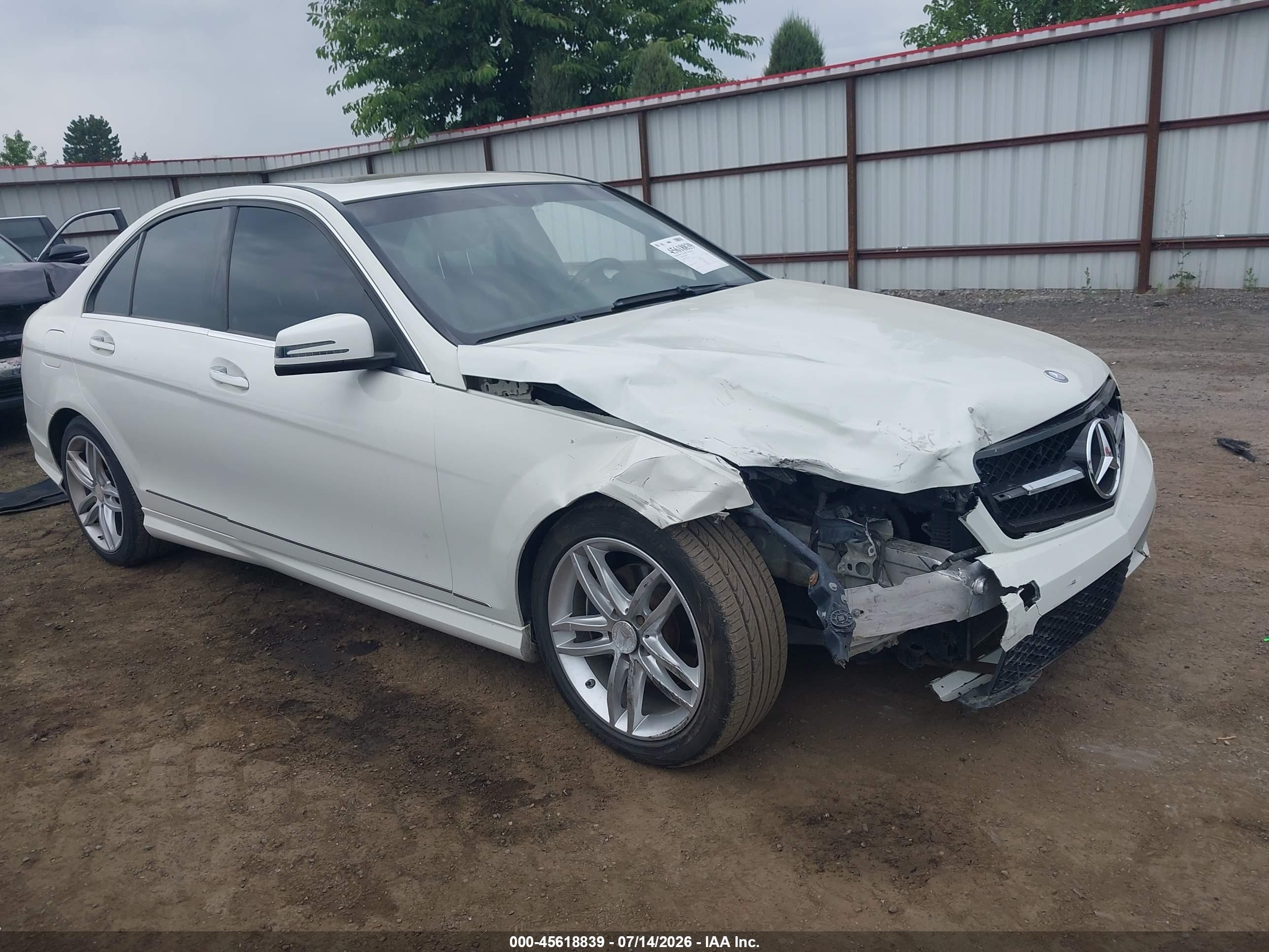 2012 MERCEDES-BENZ C 300 SPORT 4MATIC