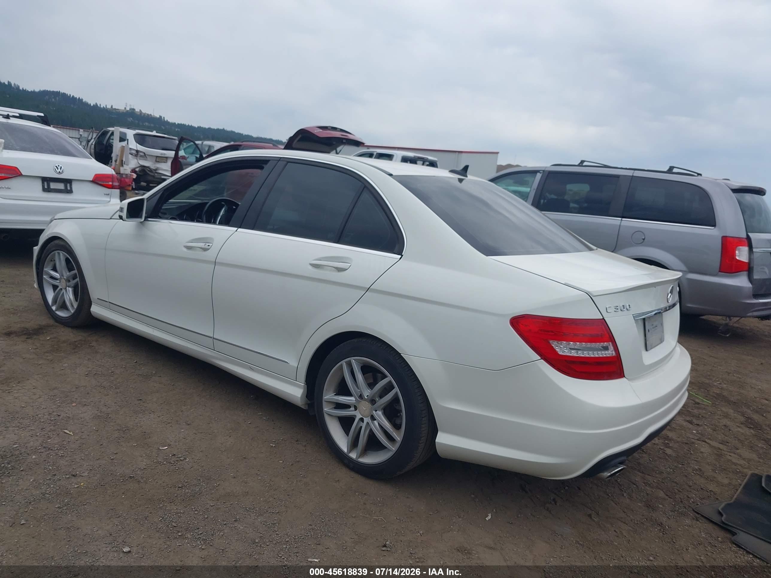2012 MERCEDES-BENZ C 300 SPORT 4MATIC