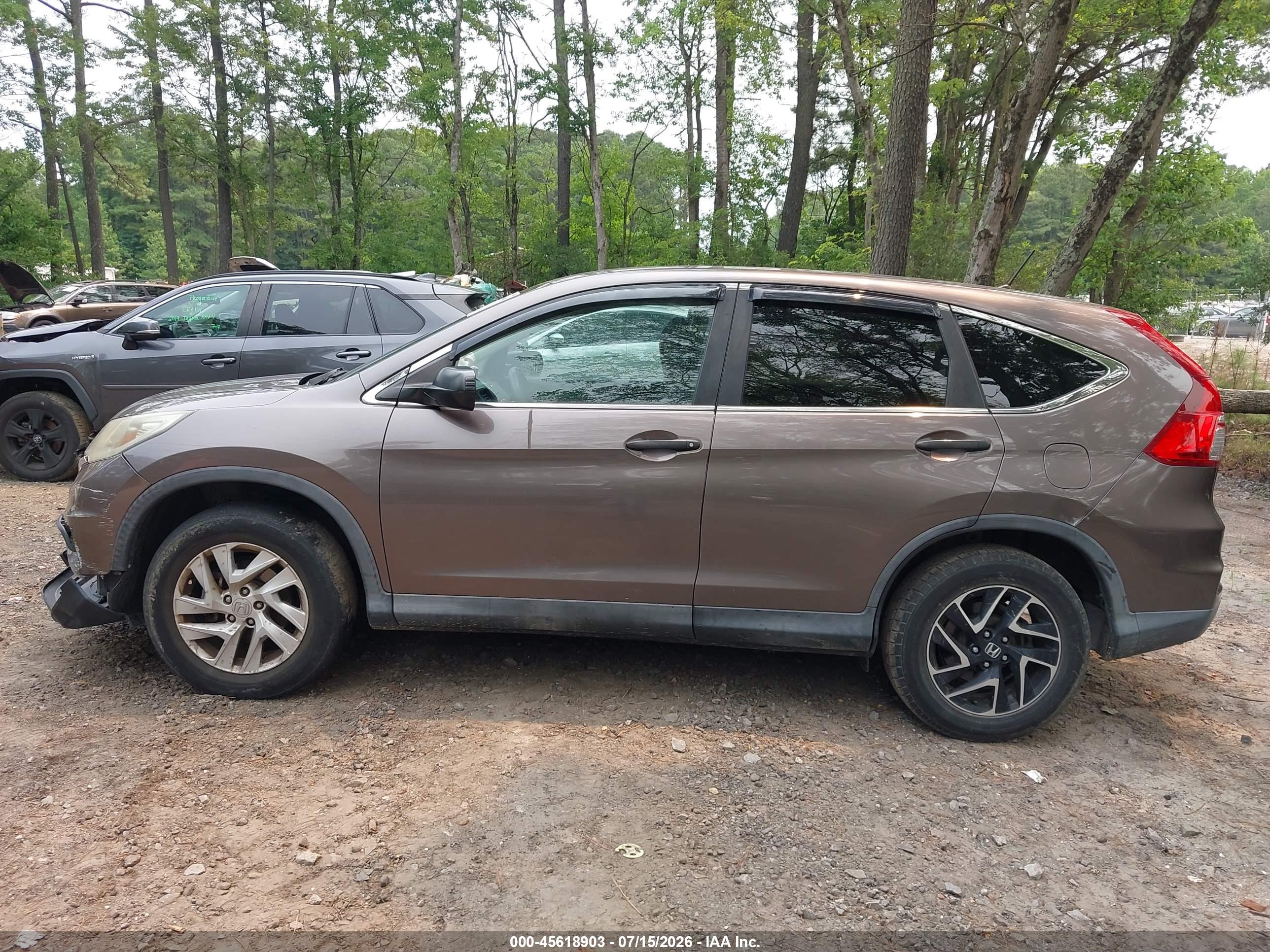 2016 HONDA CR-V SE