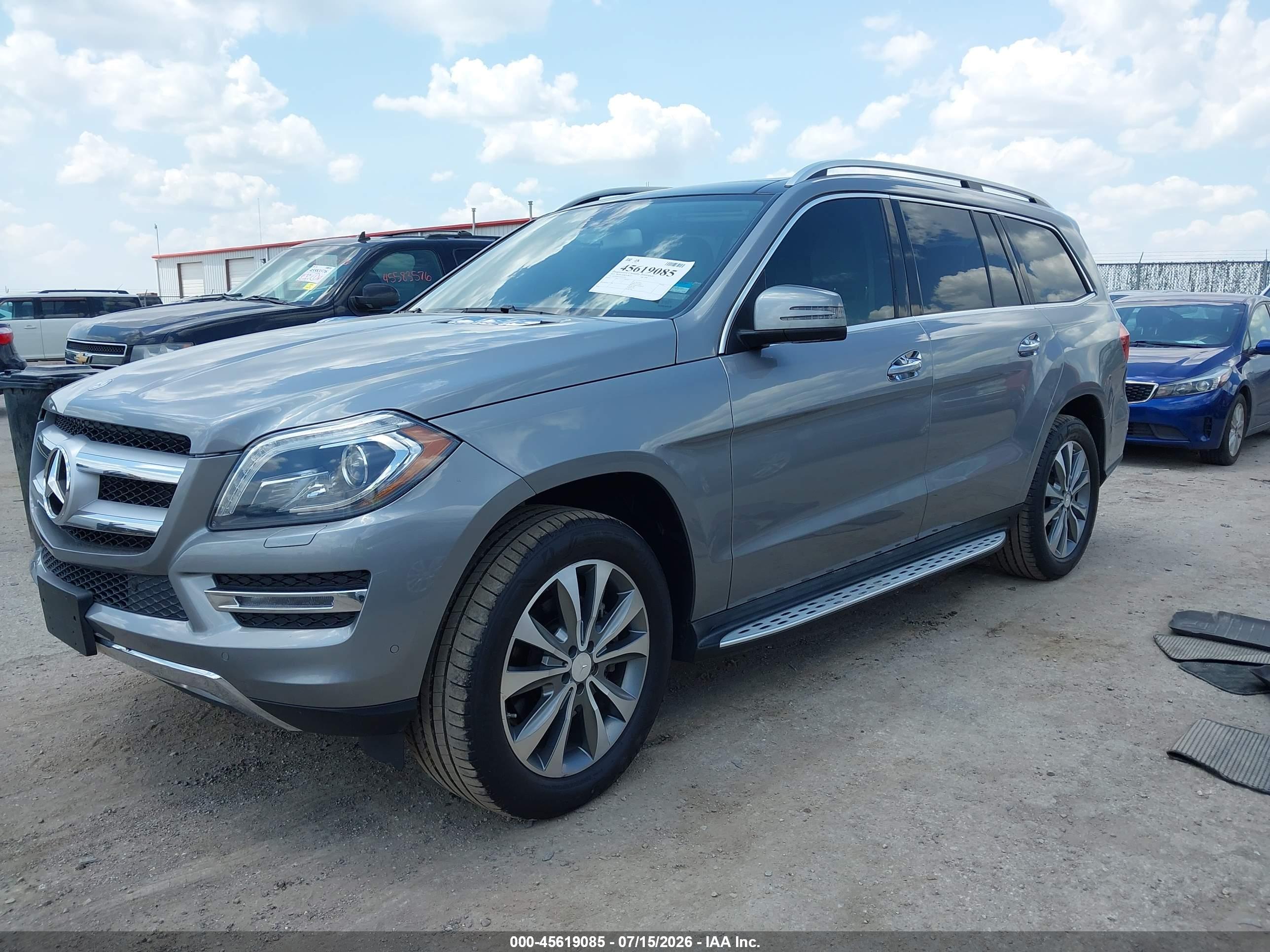 2015 MERCEDES-BENZ GL 450 4MATIC