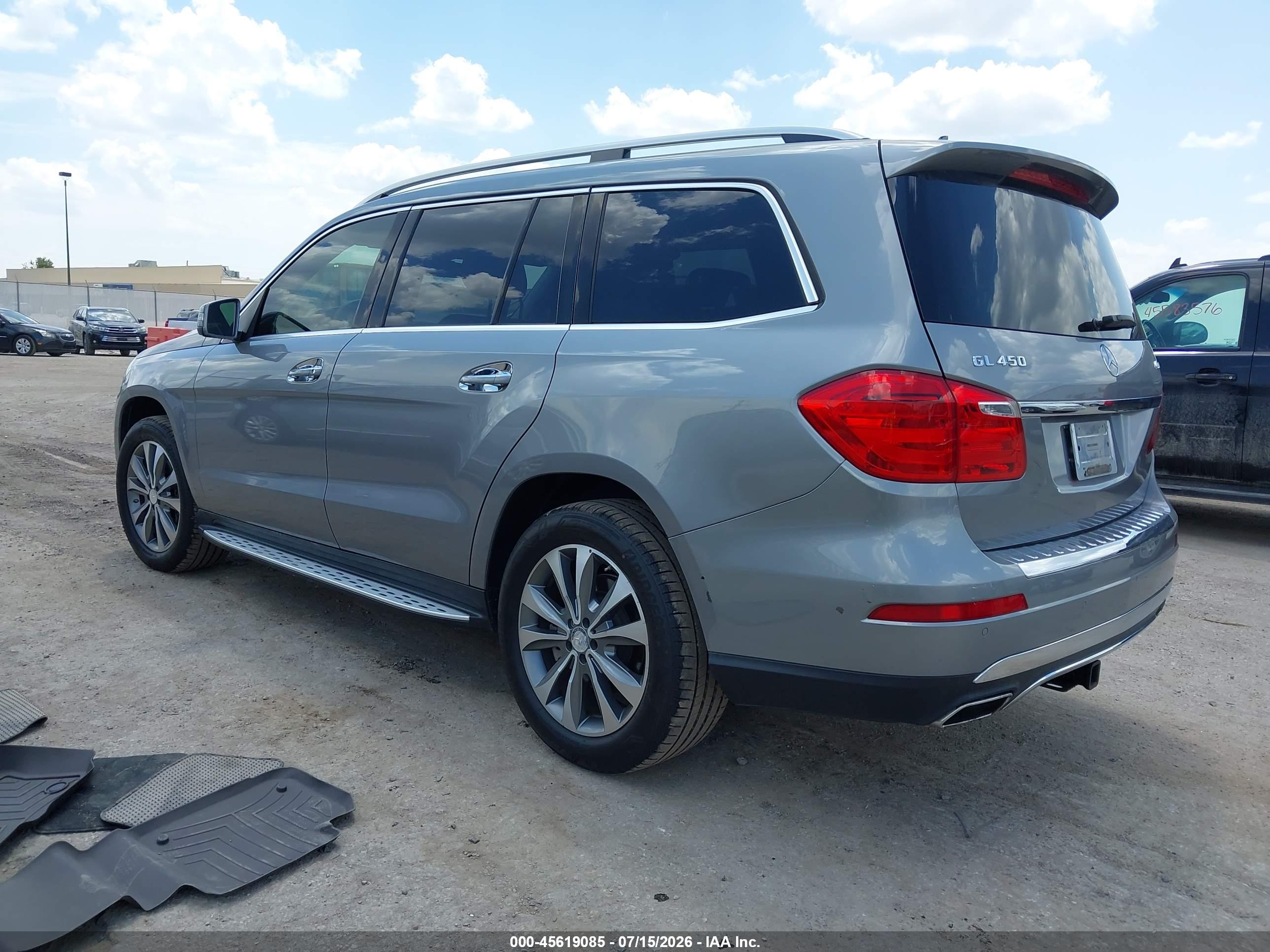 2015 MERCEDES-BENZ GL 450 4MATIC