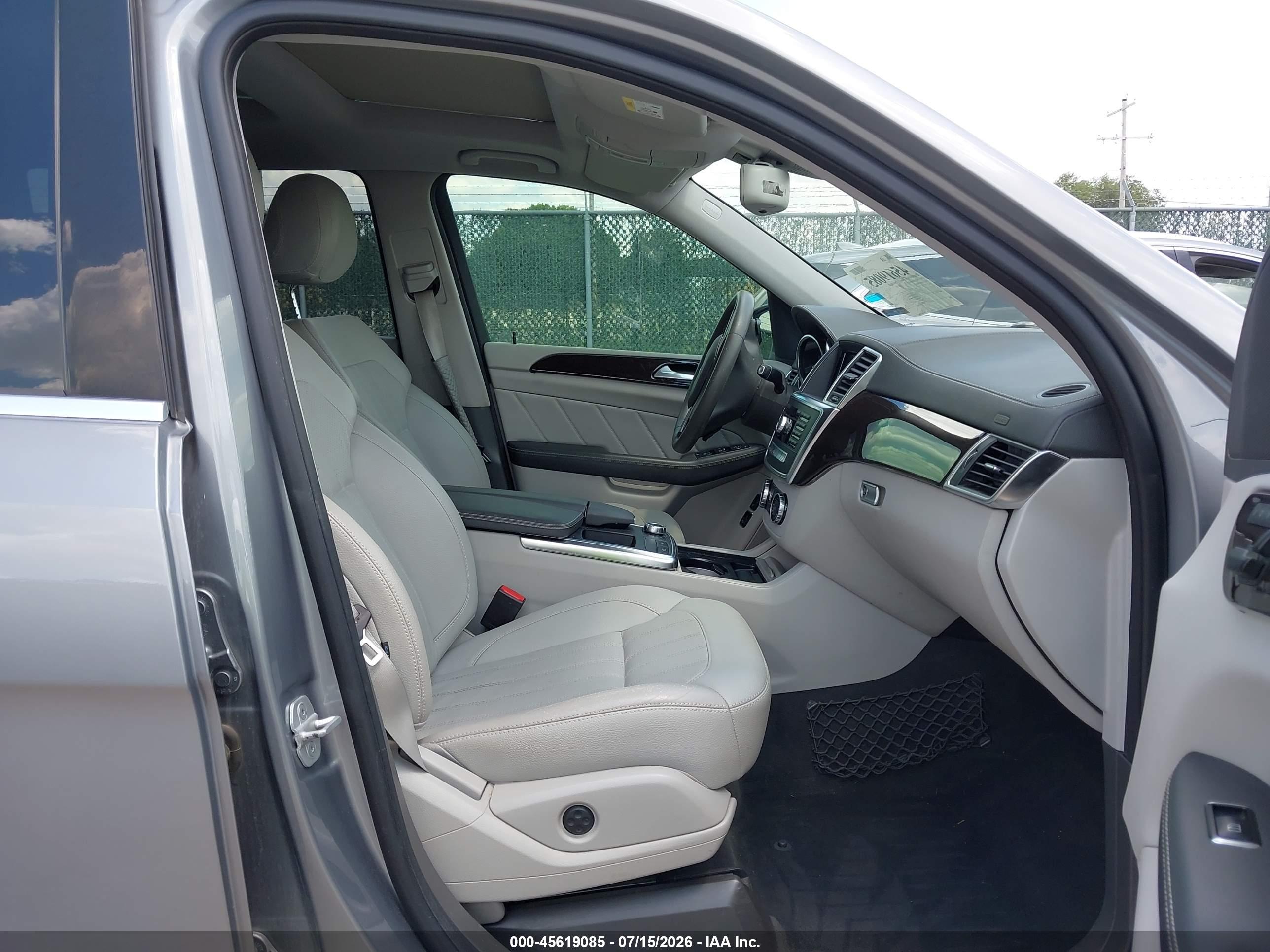 2015 MERCEDES-BENZ GL 450 4MATIC
