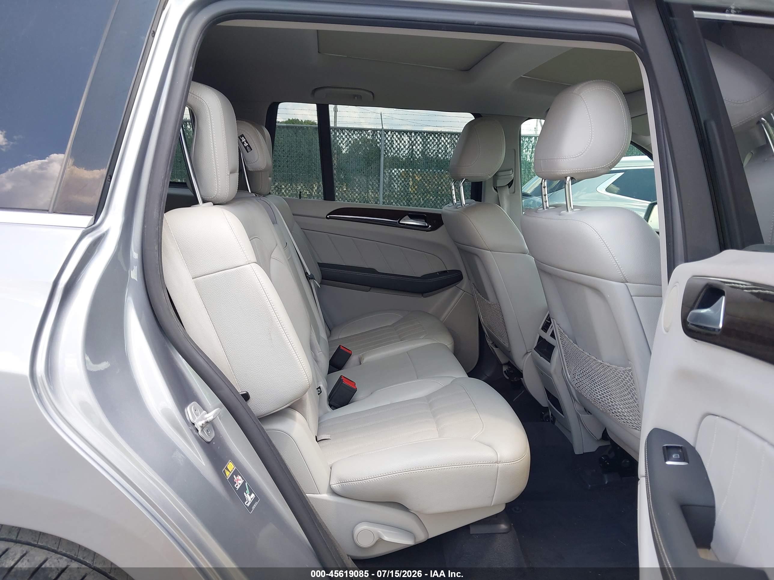 2015 MERCEDES-BENZ GL 450 4MATIC