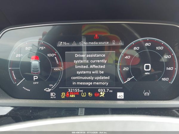2022 AUDI E-TRON SPORTBACK PRESTIGE S LINE QUATTRO
